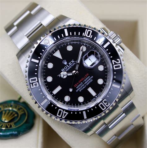 rolex sea-dweller 4000 red|rolex sea dweller price.